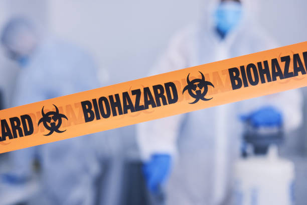 Professional Drug Lab Cleanup technician working in Caldwell, NJ